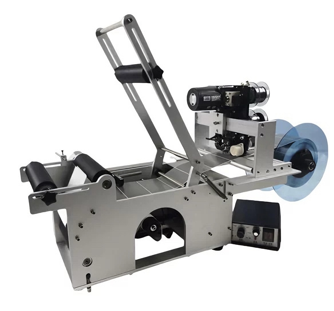 Label Sticker Round - New 2026 Semi-automatic Sticker Labeling Machine