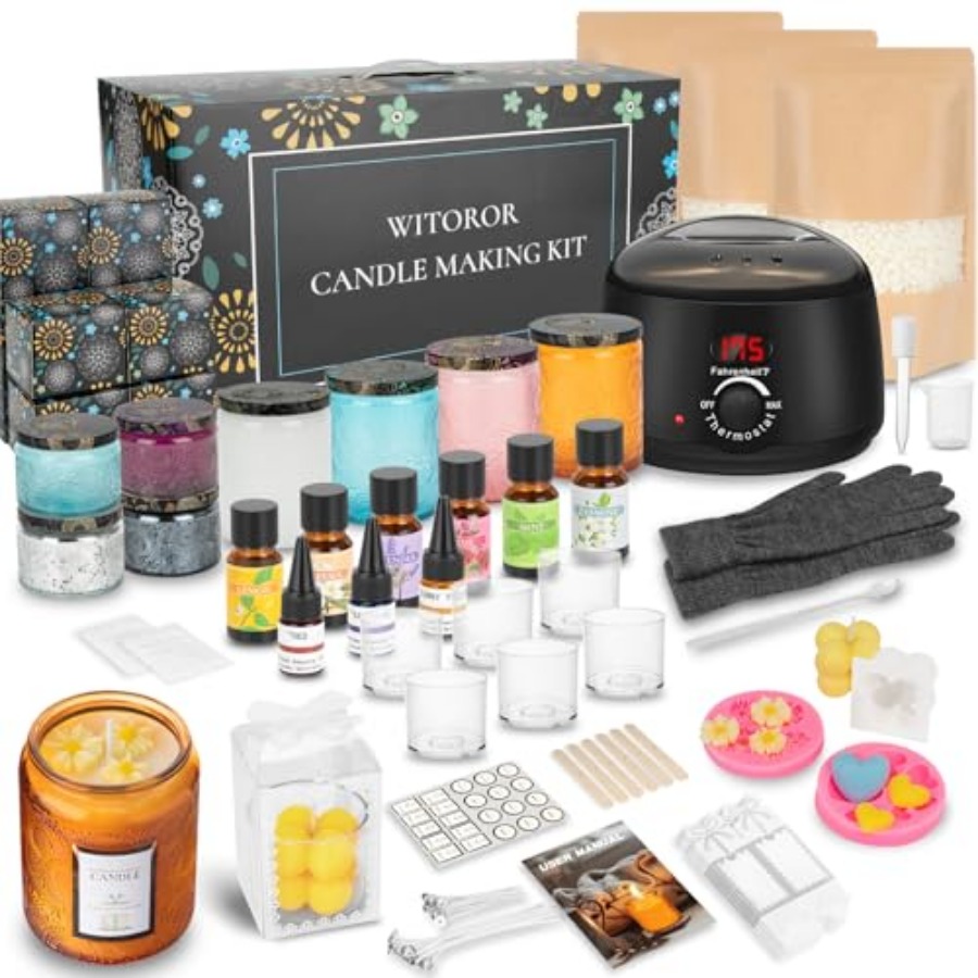 Candle Making Kit For Adults - Candle Making Kit, Scented Candles Making