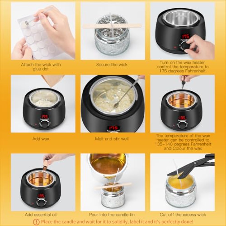 Candle Making Kit, Scented Can - огляд і ціна Candle Making Kit For Adults