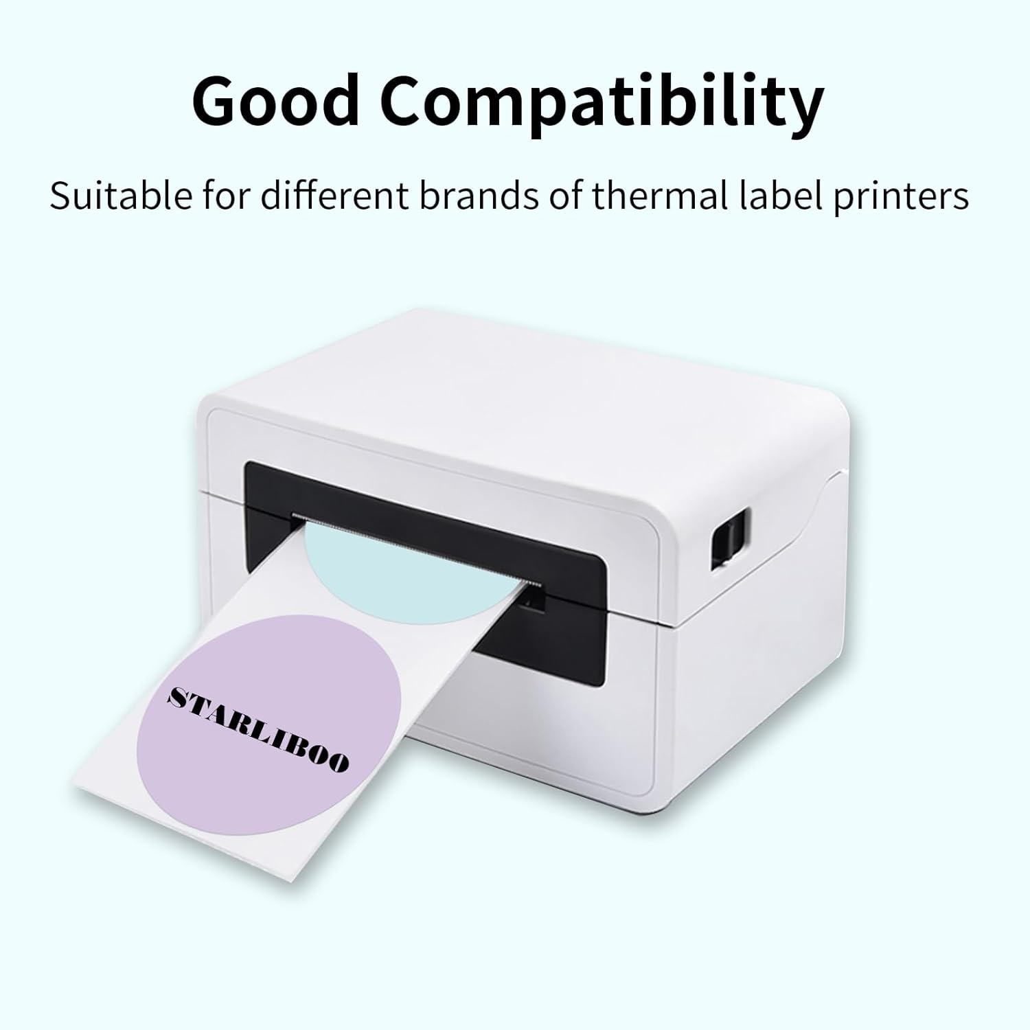 3 Inch Round Thermal Label Sti - огляд і ціна Label Sticker Round