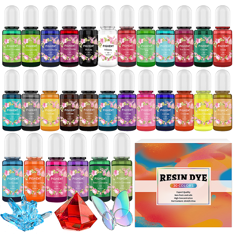 Epoxy Resin Pigment Kits Candl - огляд і ціна Candle Making Ideas
