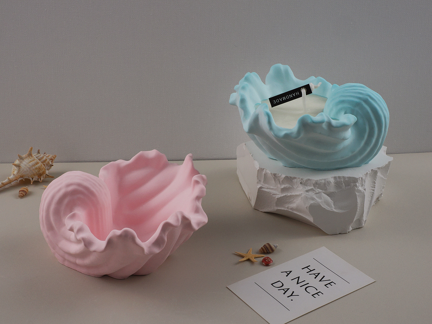 Conch Shell Aromatherapy Candl - огляд і ціна Candle Making Ideas