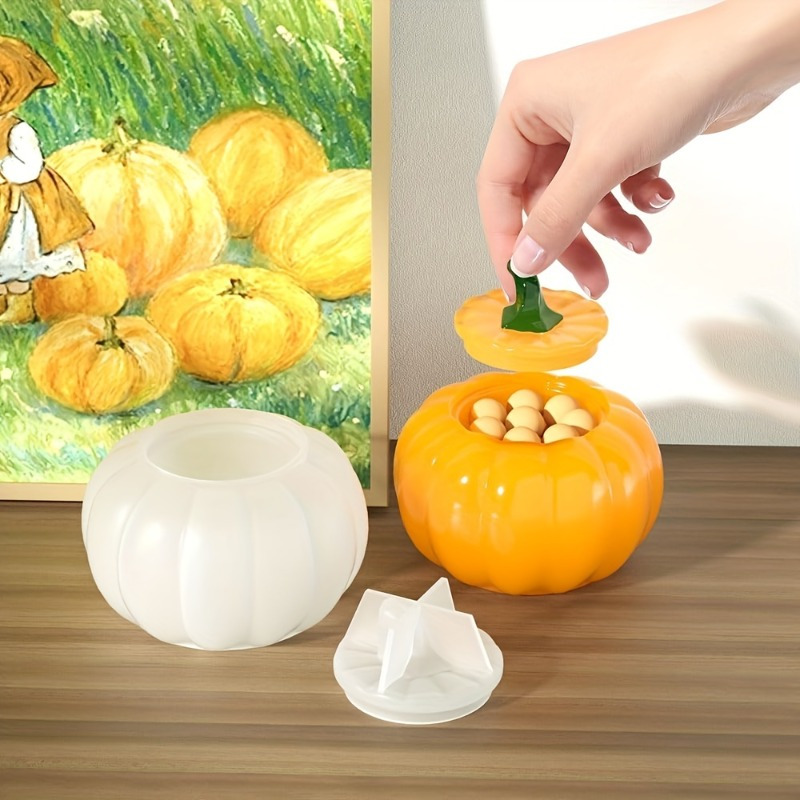 2pcs Pumpkin Jar Silicone Mold - огляд і ціна Candle Mold Silicone