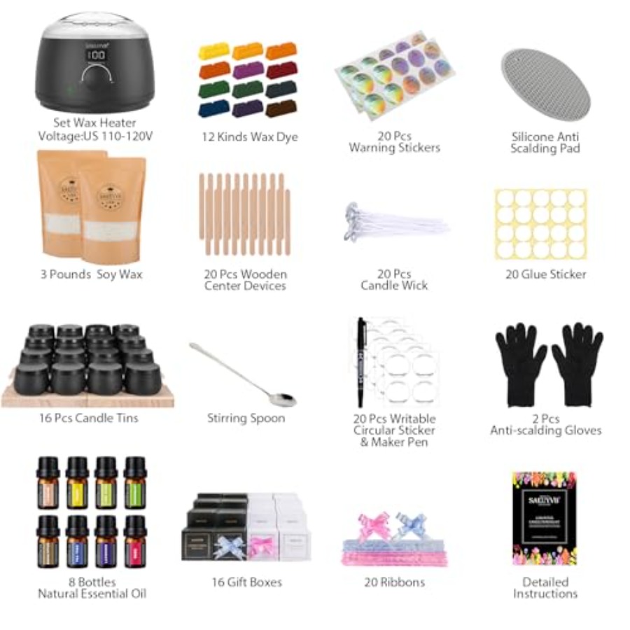 Candle Making Kit for Adults w - огляд і ціна Candle Making Kit For Adults
