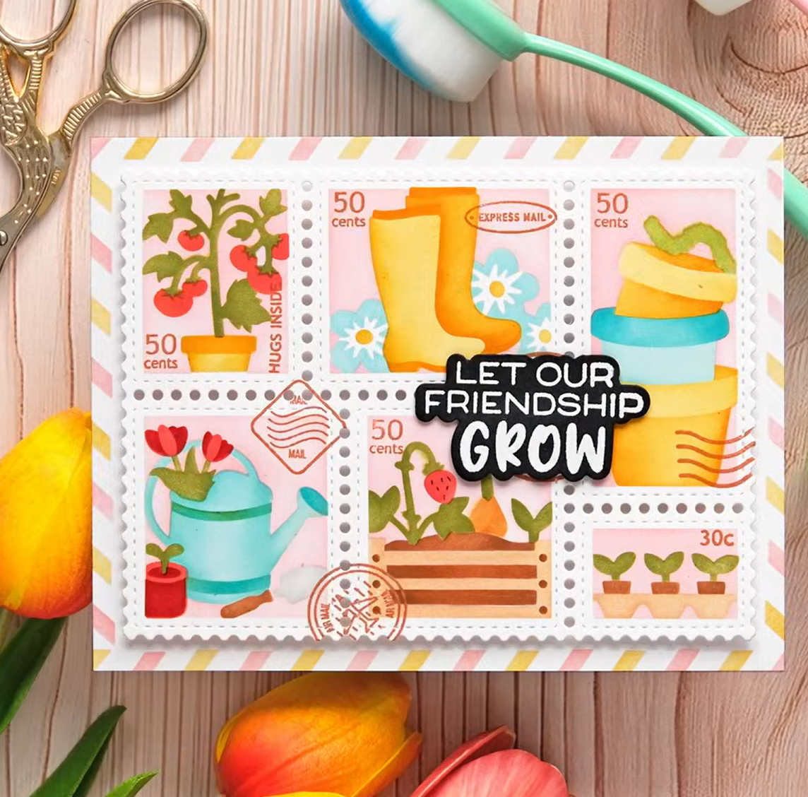 Seed Packet Postage Collage Ga - огляд і ціна Candle Making Guide