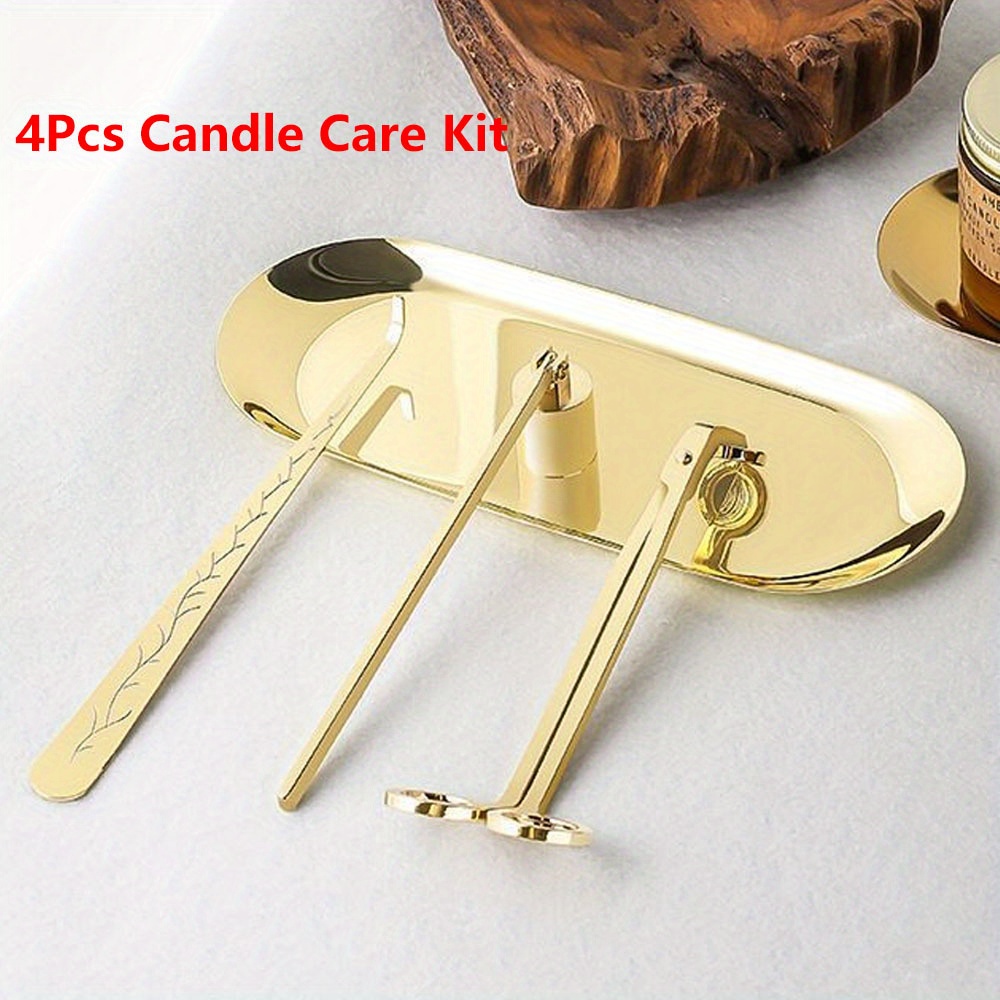 4pcs/set Luxury Candle Care Ki - огляд і ціна Candle Making Ideas
