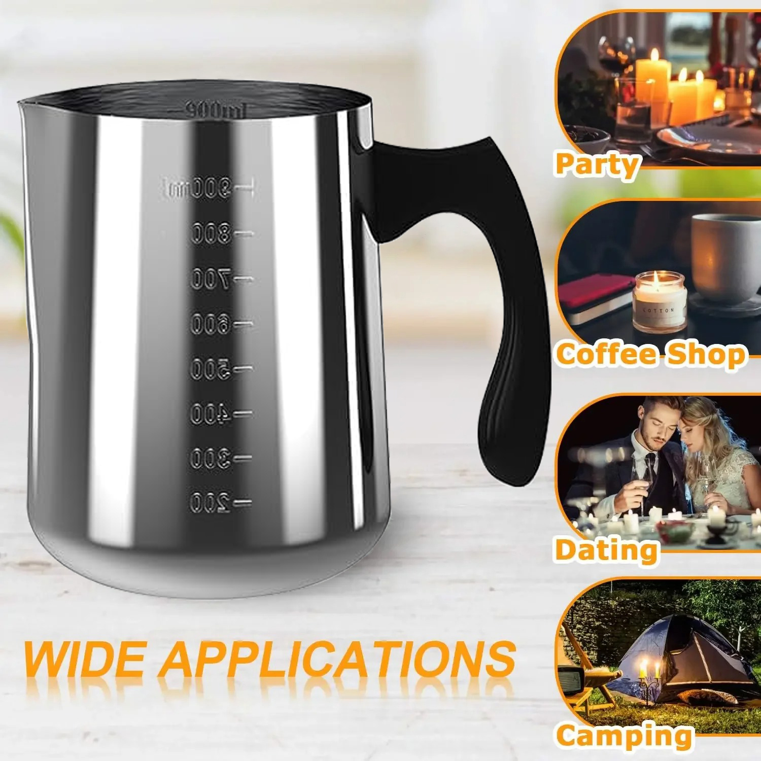 Candle Pouring Pot with Electr - огляд і ціна Candle Making Kit For Adults