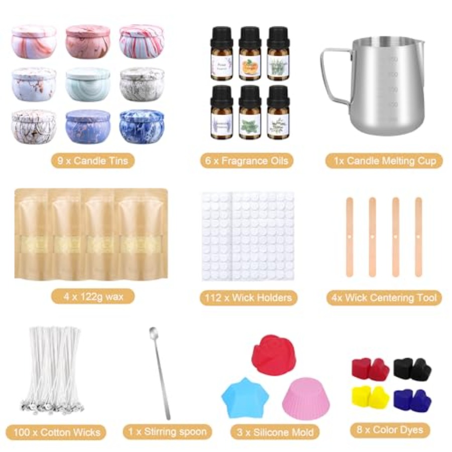 Candle Making Kits for Adults, - огляд і ціна Candle Making Kit For Adults