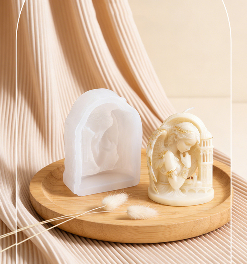 Angel Candle Mold Creative Sce - огляд і ціна Candle Mold Silicone