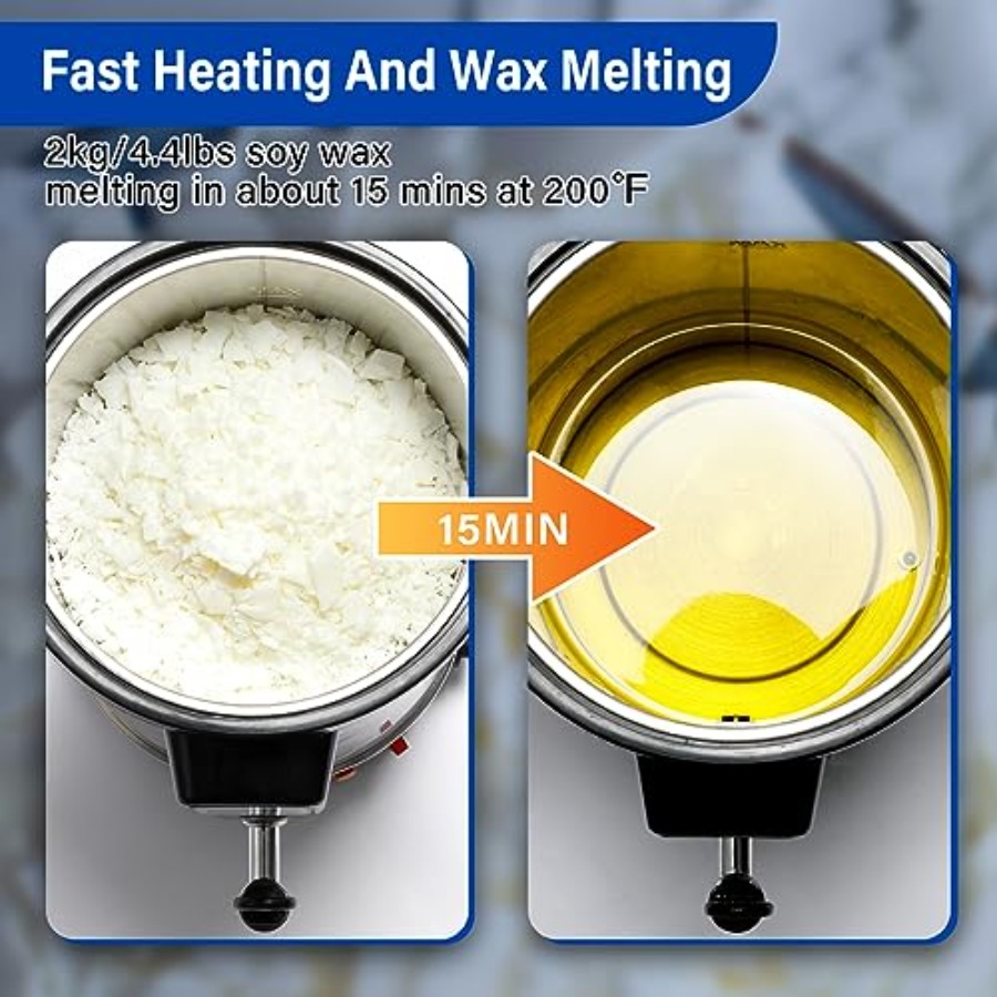 Electric Non-Stick Candle Wax  - огляд і ціна Candle Making Kit For Adults