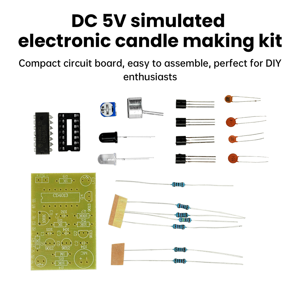 DC 5V Analog Electronic Candle - огляд і ціна Candle Making In Dc