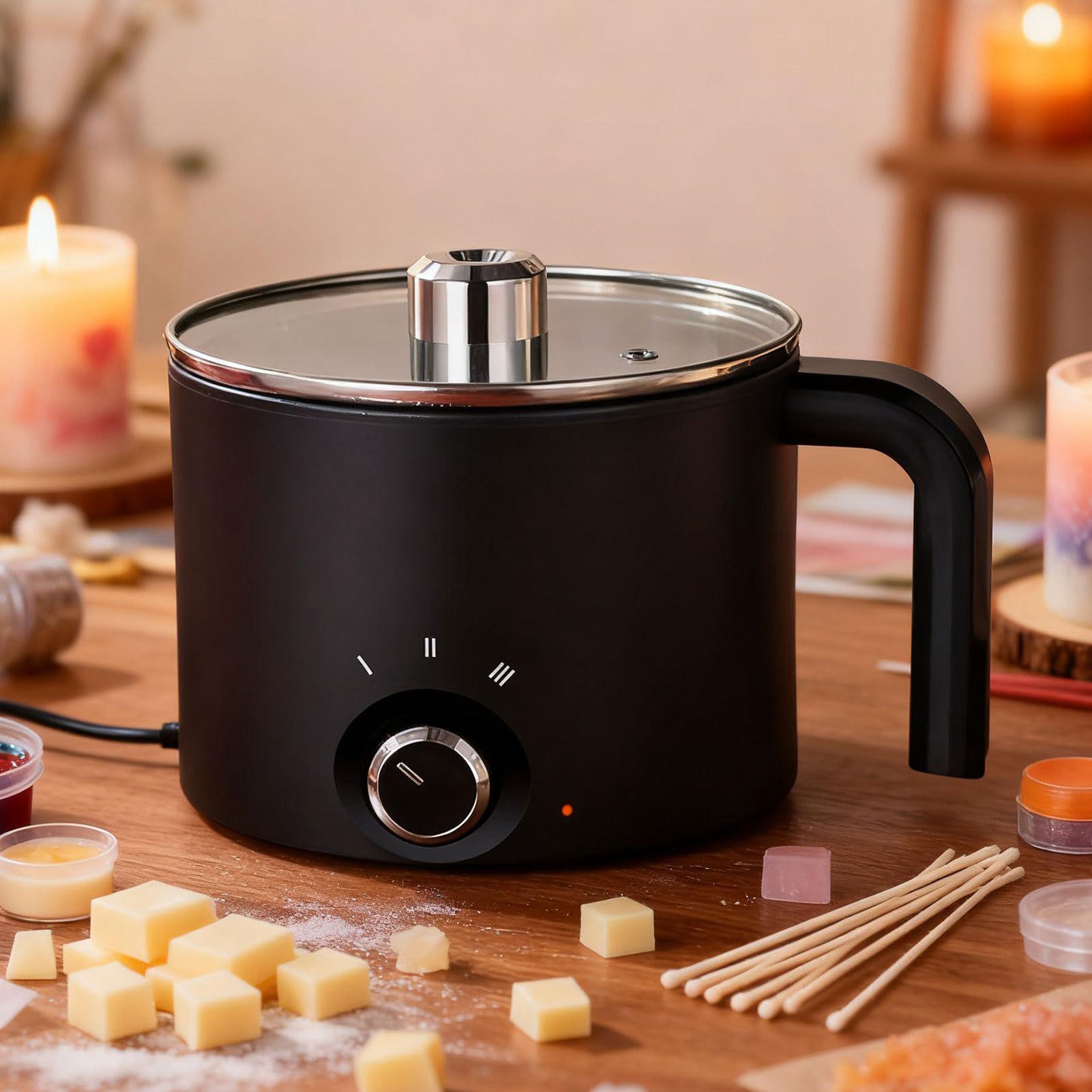 Candle Wax Melting Pot 1.5L La - огляд і ціна Candle Making Ideas