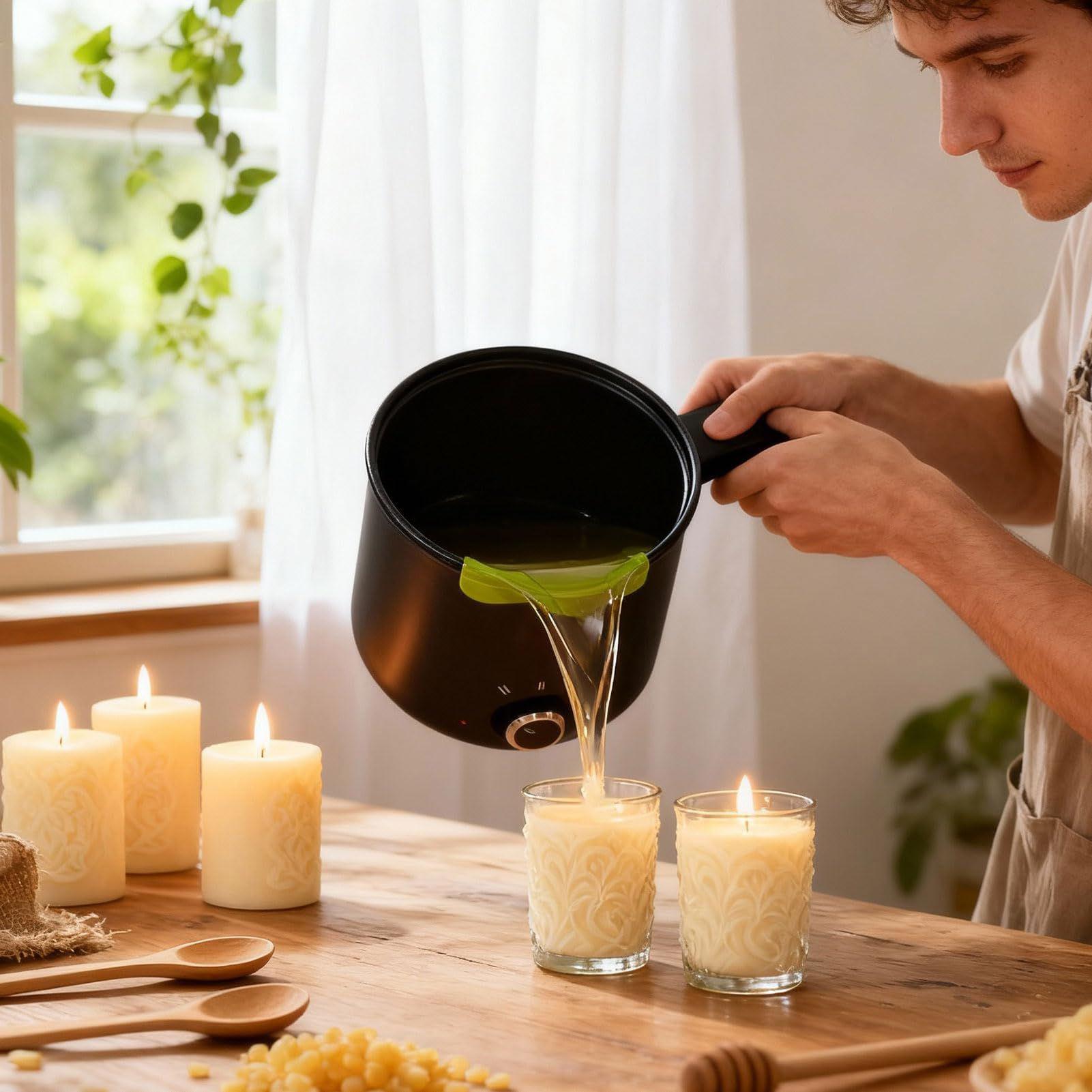 Candle Wax Melting Pot 1.5L La - огляд і ціна Candle Making Ideas