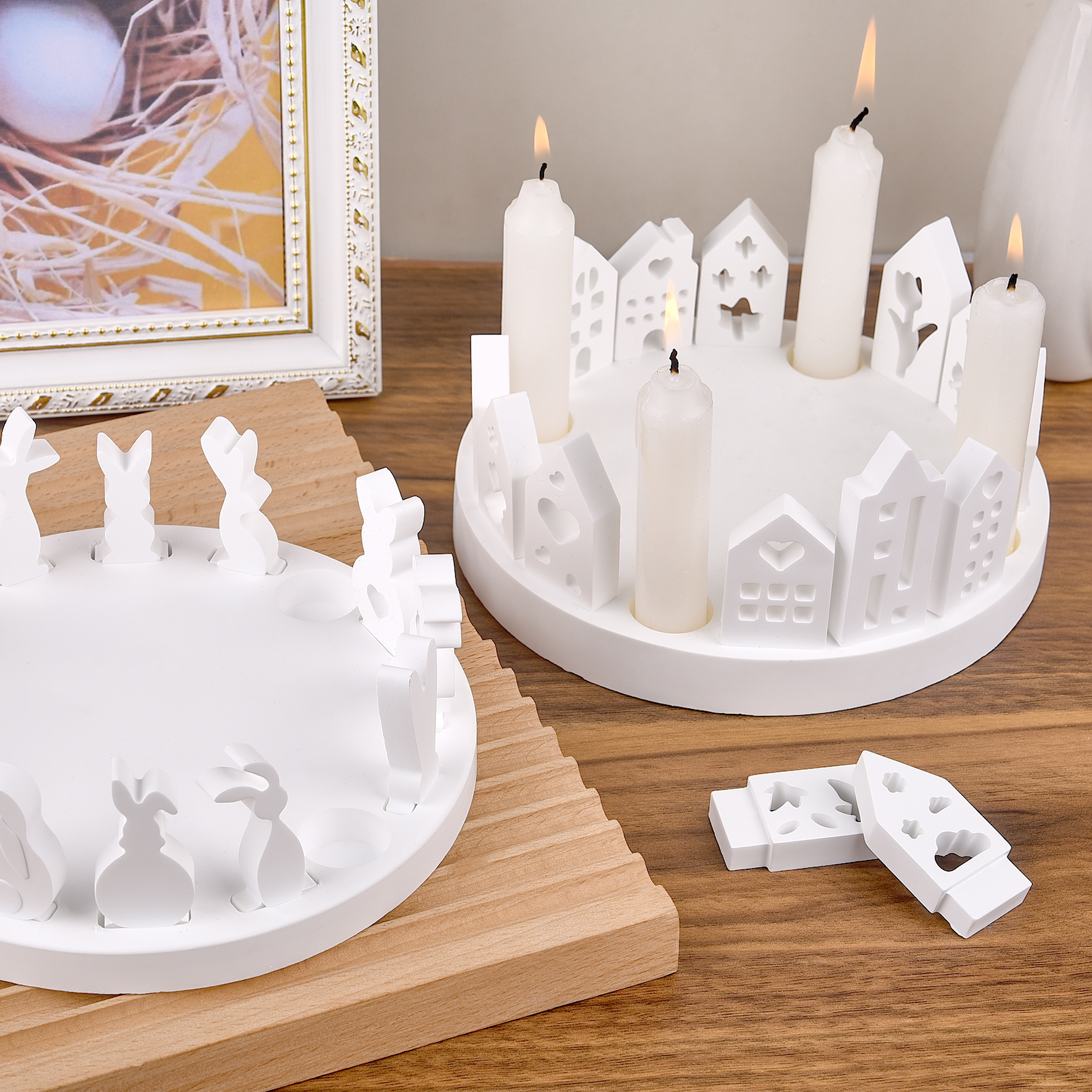 Hollow House Rabbit Candle Hol - огляд і ціна Candle Making Ideas