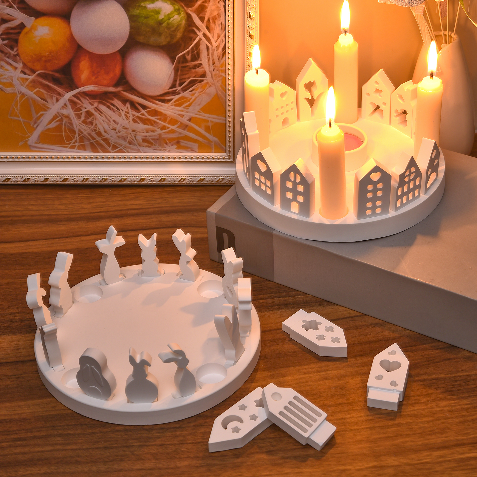 Hollow House Rabbit Candle Hol - огляд і ціна Candle Making Ideas
