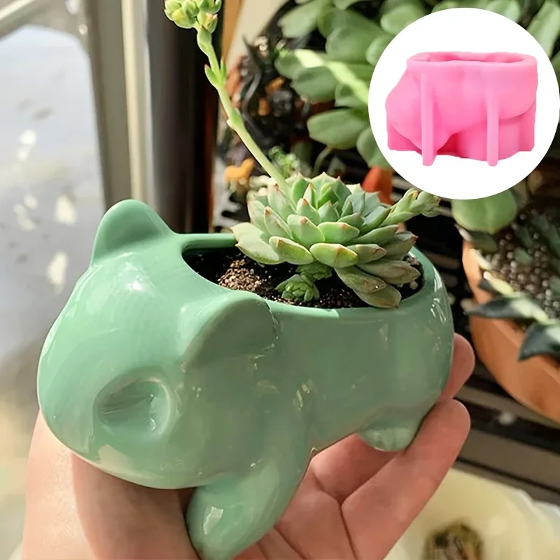 Elephant succulent plant flowe - огляд і ціна Candle Mold Silicone