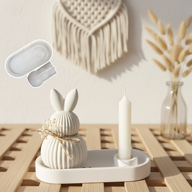 DIY Plaster Silicone Mold 2pcs - огляд і ціна Candle Mold Silicone