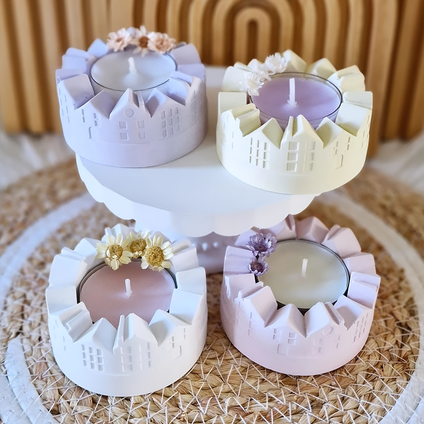 Reusable Silicone Mold Compati - огляд і ціна Candle Mold Silicone