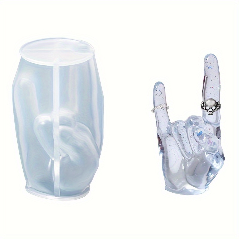 1pc Large Rock Gesture Silicon - огляд і ціна Candle Making Ideas