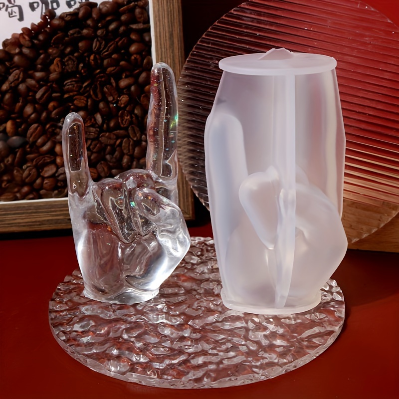 1pc Large Rock Gesture Silicon - огляд і ціна Candle Making Ideas