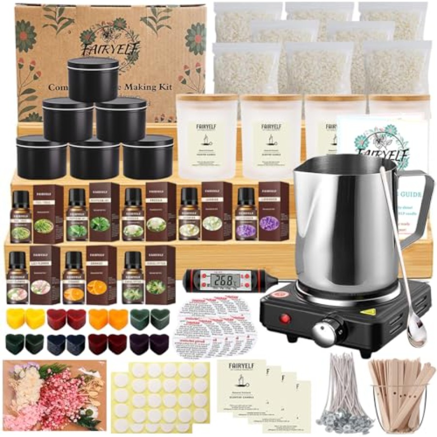 Premium Candle Making Kit with - огляд і ціна Candle Making Kit For Adults