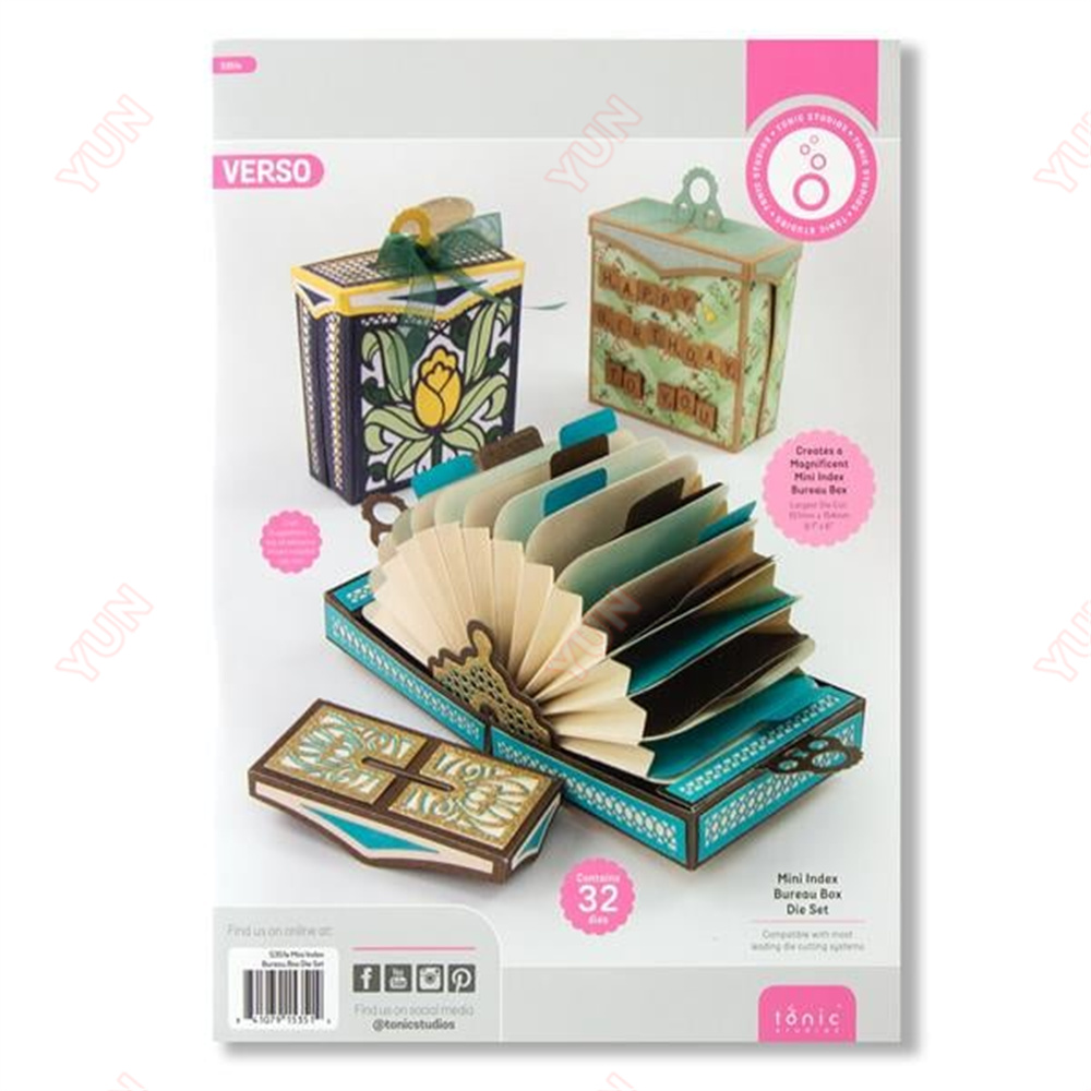 Mini Index Bureau Box Die Set  - огляд і ціна Candle Making Guide