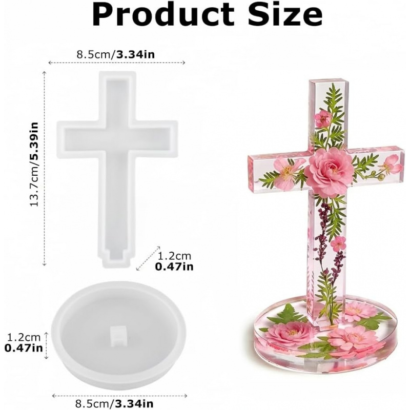 Two silicone molds with a base - огляд і ціна Candle Making Ideas
