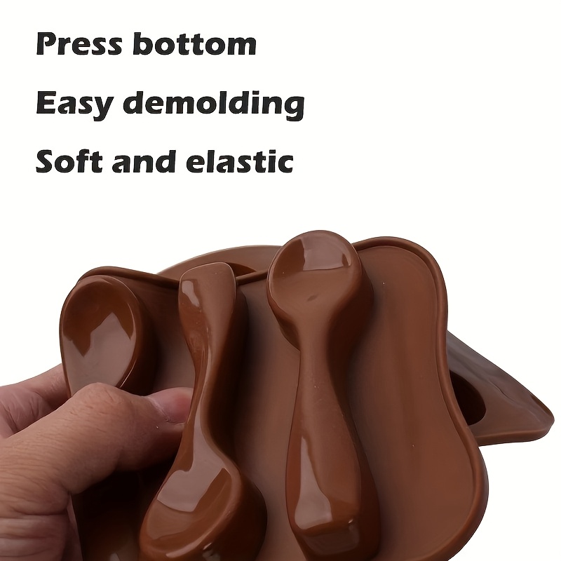 1pc Spoon Silicone Mold, Soap  - огляд і ціна Candle Mold Silicone