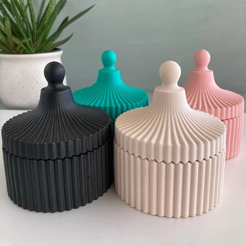 1 Set Silicone Candle Jar Mold - огляд і ціна Candle Mold Silicone