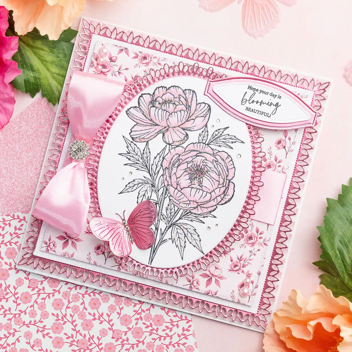 Peony Flower Butterfly Fancy S - огляд і ціна Candle Making Guide