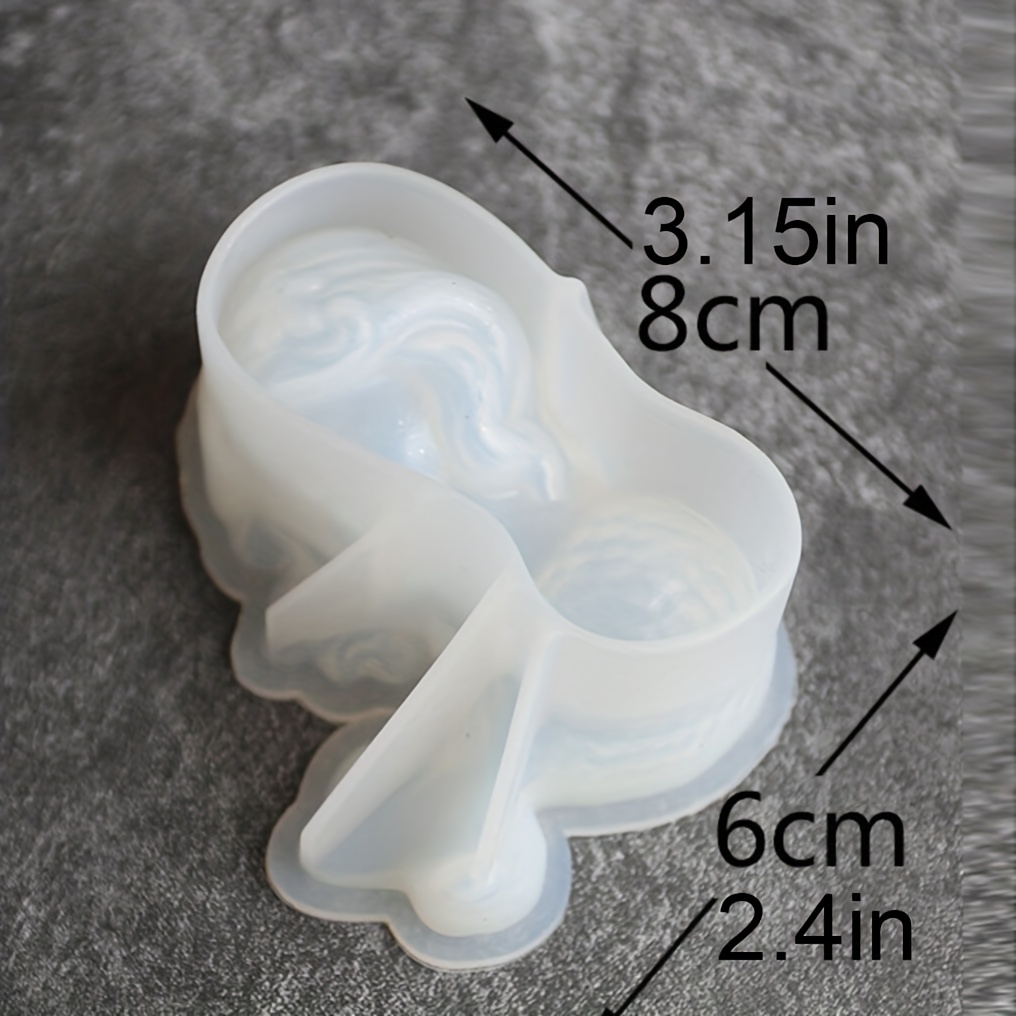 Cute Cartoon Mermaid Silicone  - огляд і ціна Candle Mold Silicone