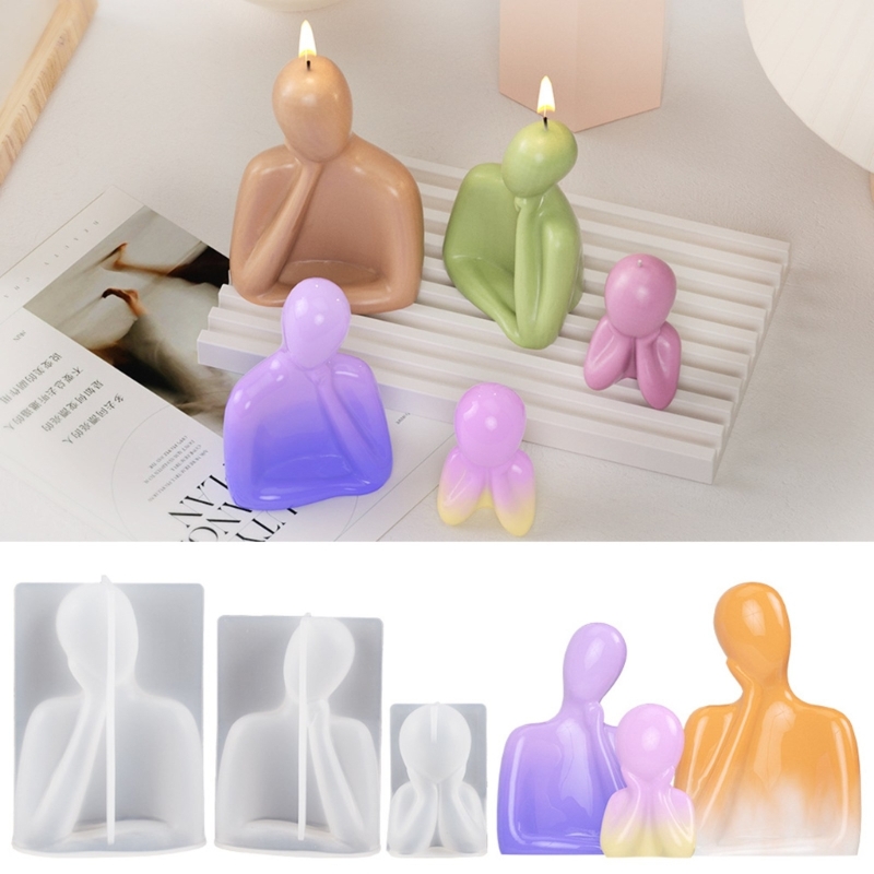 3D Family Candle Silicone Mold - огляд і ціна Candle Making Ideas