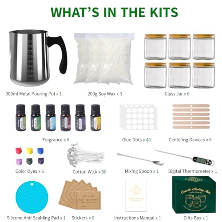 Candle Making Kit for Adults,  - огляд і ціна Candle Making Kit For Adults