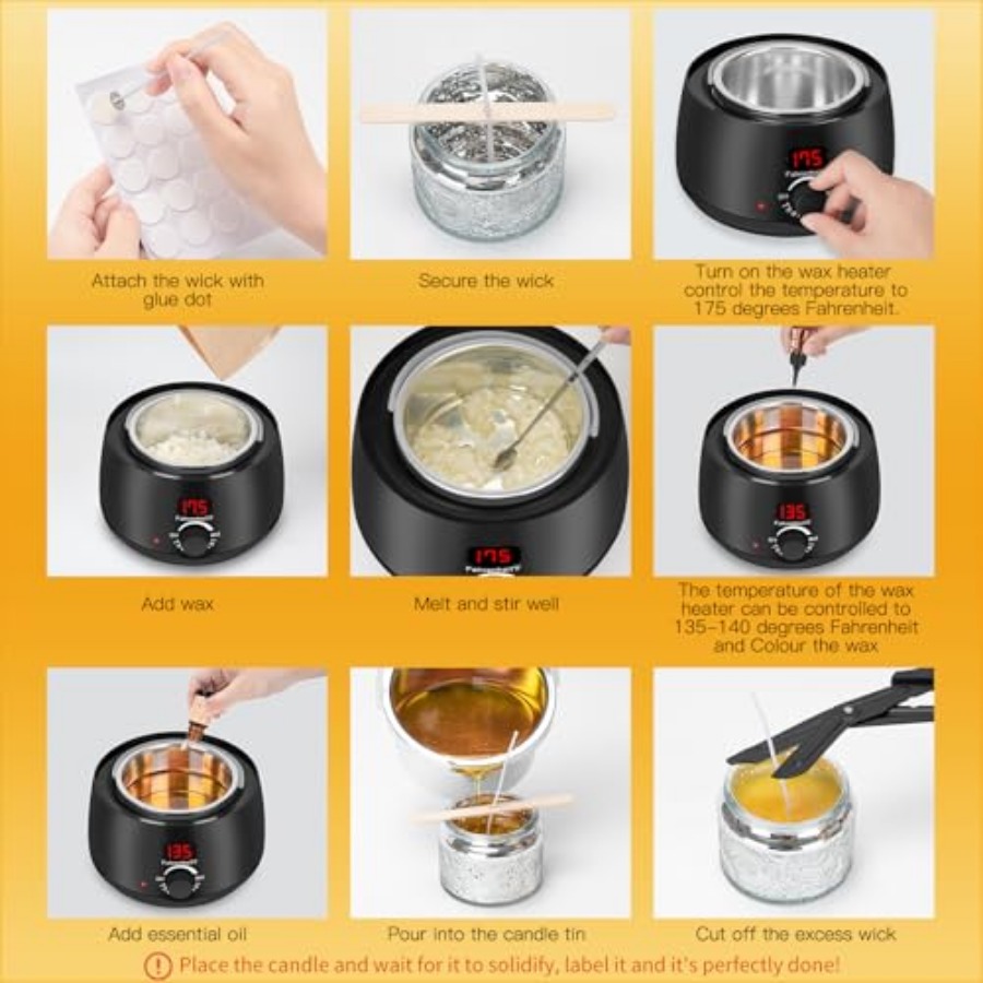 Candle Making Kit, Scented Can - огляд і ціна Candle Making Kit For Adults